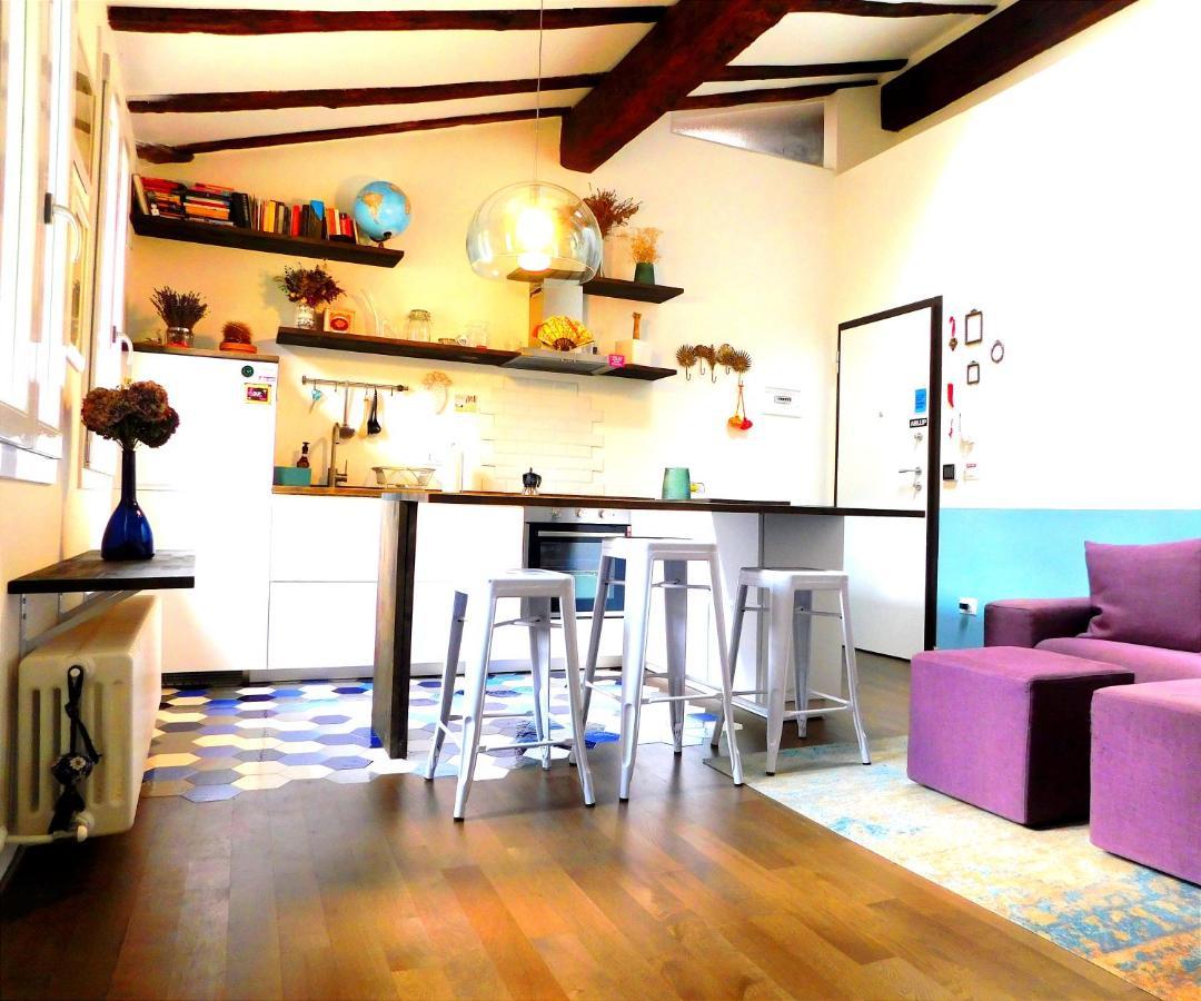 Bologna City Center Aldrovandi Flat Eksteriør bilde